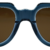 Bleu-transparent-marron